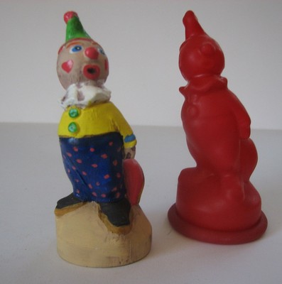 Z7005 Clown und Ball - Gummi Latex Formen von MouldMaster