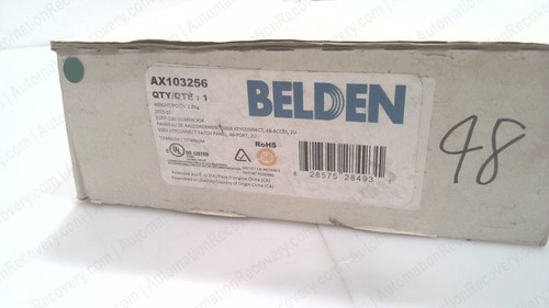 BELDEN AX103256, 10GX KEY CONNECT PATCH PANEL, NEW #335828 - 第 4/6 張圖片