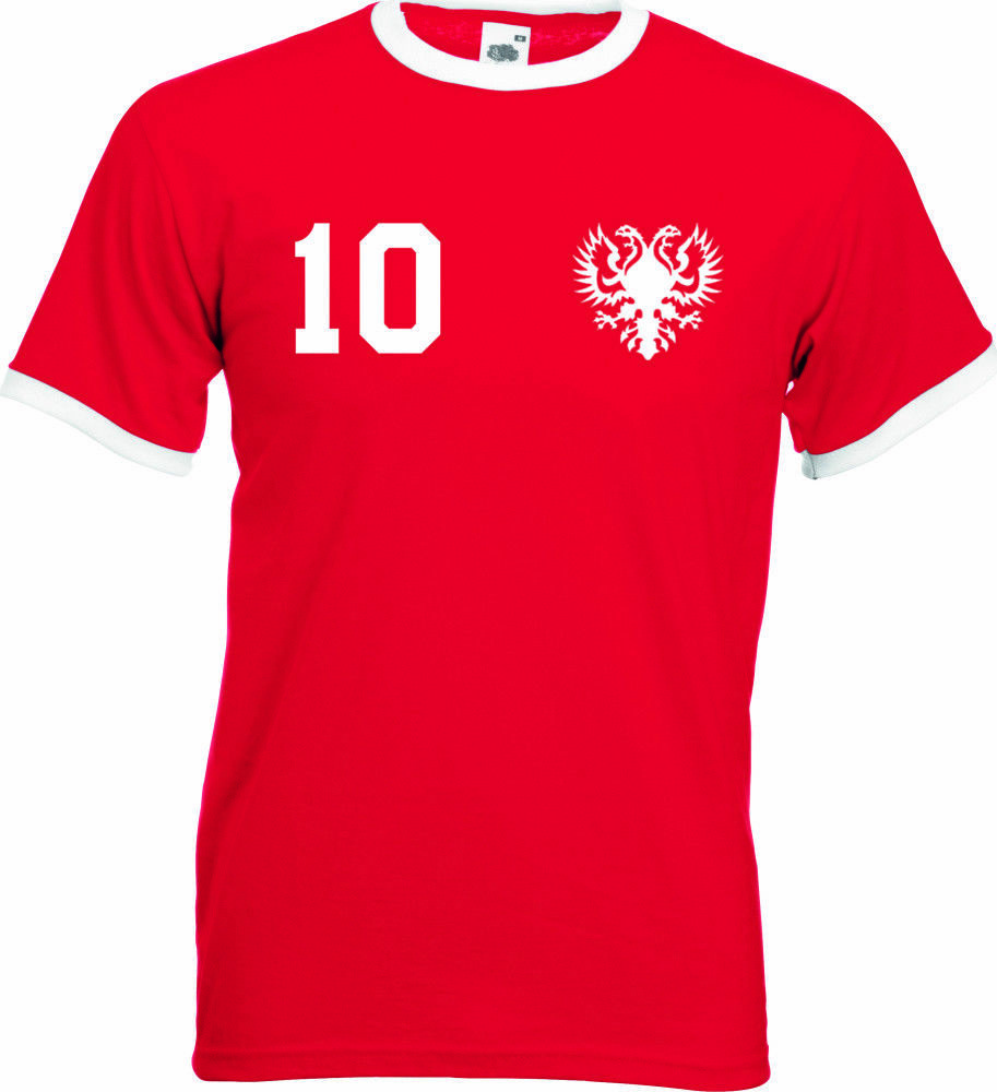 Youth Designz Camiseta Hombre Rusia con NOMBRE DESEADO + NÚMERO Camiseta EM WM Logo