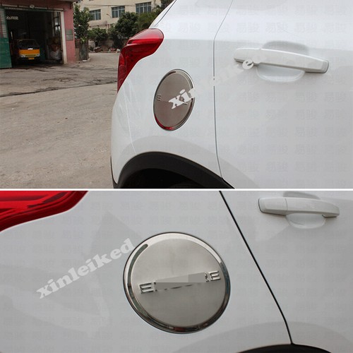 For BUICK ENCORE 201319 STAINLESS FUEL GAS TANK DOOR COVER CAP CHROME