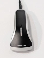 Optoelectronics Opticon OPR2001 Handheld Laser Wand Barcode Scanner with stand