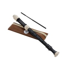 ZAZA- High-Quality Alto recorder with zipper bag, cleaning rod, and grease.