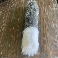 Wolf / Huskey Halloween Costume Accessory Tail Furry One Size EUC