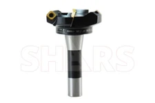Shars 3" 45° Indexable Face End Mill R8 Arbor 3FL SEHT + Certificate P[
