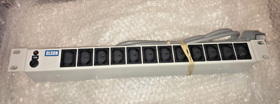 Olson gefiltert 12 Wege Kaltgeräte Netz Strom Rack reversible Halterung Verteiler Distro