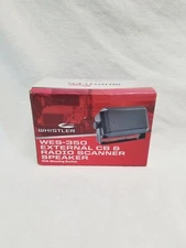 Whistler External Bracket Mounted CB & Radio Scanner Speaker (WES-350). FREE S&H