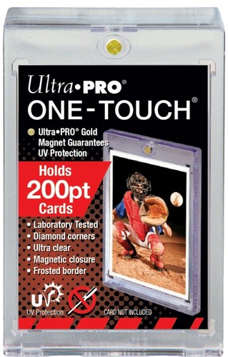 1) Ultra Pro One Touch Magnetic Card Holder 260pt Super Thick Size