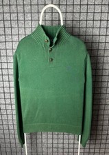Polo Ralph Lauren 1/4 Button Sweater Knit Size Medium