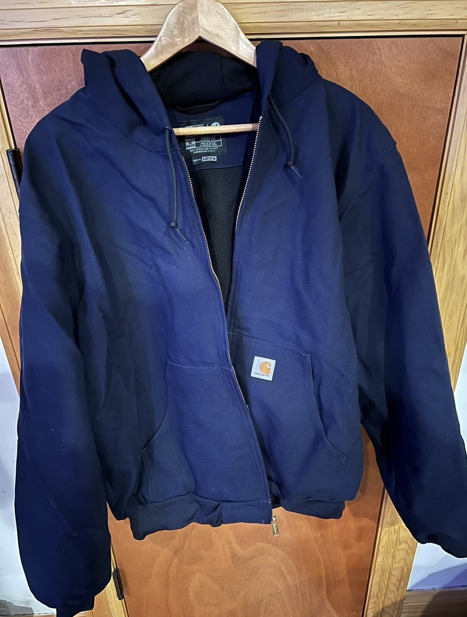 Carhartt Loose Fit Jacket Navy Blue Mens Xxl | eBay