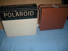 Polaroid Electric Eye Land Camera model J66 Kit with Leather Case Original Box