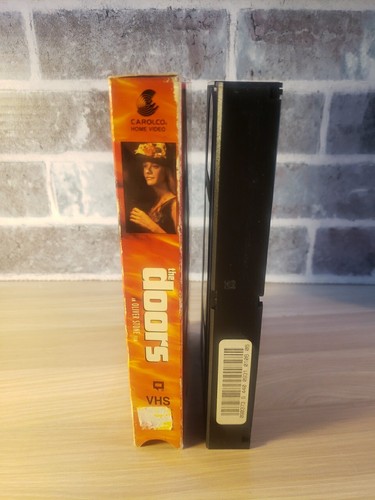 The Doors (1991) VHS Cassette Tape Used Oliver Stone Film Val Kilmer - Picture 7 of 12