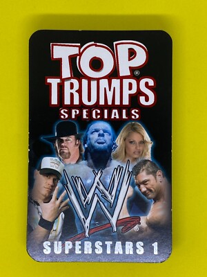 WWE Superstars 1 Top Trumps Specials Pick Your Own Wrestling Trading Trump Card