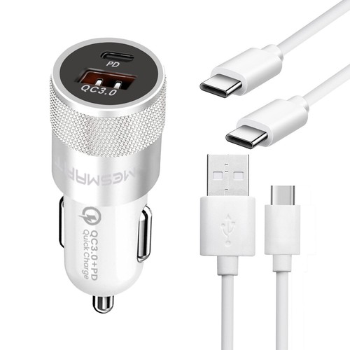 Fast PD+QC3.0 Wall Car Charger Type C Cable Cord For Samsung Galaxy A55 A54 A14 - Picture 29 of 35