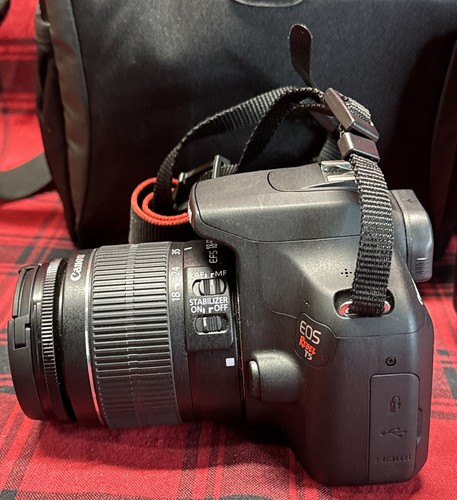 Canon Rebel T5 SLR Camera w/ EF-S 18-55mm Lens & EF 75-300mm Lens - Picture 5 of 12