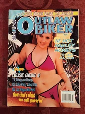 #147 2002 OUTLAW BIKER Motorcycle Magazine Calendar Lake Perry Vegas Bikefest