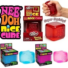 New NeeDoh Nice Cube Sensory Fidget Toy Anti-Anxiety Stress Relief Squeeze UK