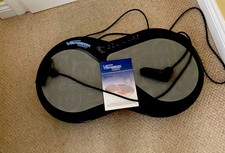 Black Vibrapower Infinity with Mat, Resistance Bands and Remote Control