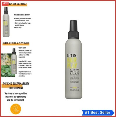 Sea Salt Spray 200ml Texture Beachy Waves Matte Finish All Hair Types Styling