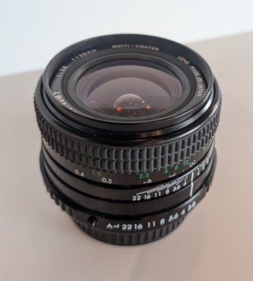 Promaster 35mm F2.8 Lens for Pentax K Mount Cameras - With ''A'' Aperture Setting