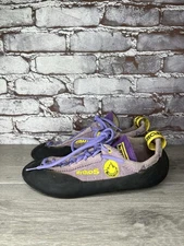 La Sportiva Mythos Climbing Shoes Purple Rock Climb Sneakers Men’s Sz 42EU/9M US