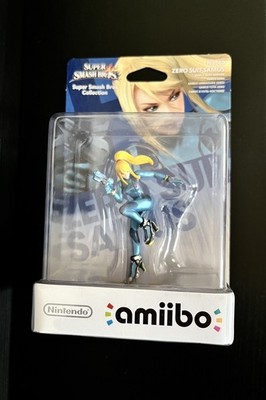 Nintendo Amiibo Figur No. 40 - Zero Suit Samus - NEU & OVP -