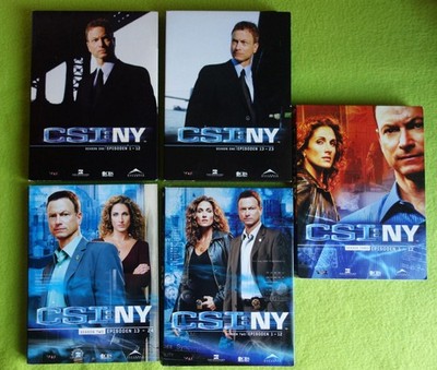 CSI: NY, Seasons 1und 2, Episoden 1-24, Season Three Episoden 1-12, (15 DVDs) 