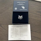 2013 US MINT AMERICAN EAGLE ONE OUNCE SILVER PROOF $1 DOLLAR COIN IN BOX w/COA