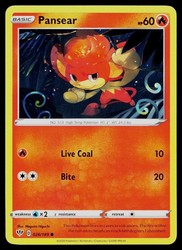Pansear 026/189 Darkness Ablaze Common