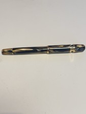 Visconti Ragtime - Firenze Penna Stilografica Nero Venato Oro