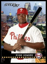 2004 Donruss Studio #154 Ryan Howard Philadelphia Phillies