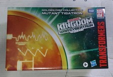 Transformers Kingdom War for Cybertron Gold Disk Collection Mutant Tigatron
