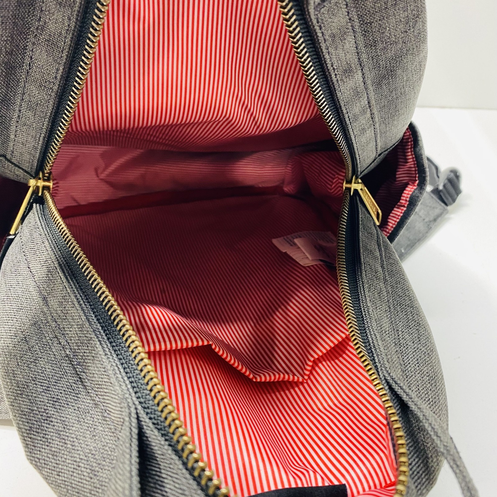 Herschel Gray Nova Mini Solid Polyester Adjustabl… - image 4