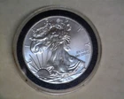 2015  SILVER  EAGLE  IN BRILLIANT UNCIRCULATED CONDITION BELOW SILVER VALUE