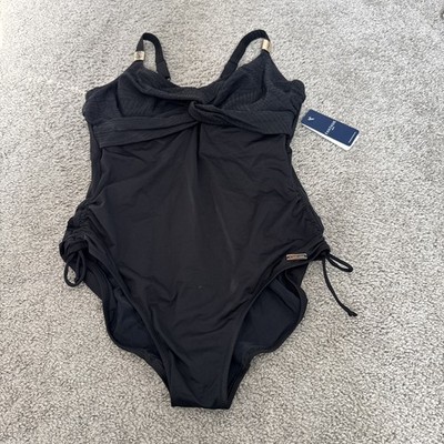 FANTASIE OTTAWA TWIST UNDERWIRE ONE PIECE SWIMSUIT SZ 36DD Retail $126