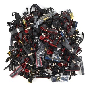Lot of Brand Name Camera Straps (Nikon Canon Sony etc) (As Is)