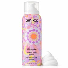 Amika Plus Size Perfect Body Mousse 8.5 oz Volumizing Hair Foam Full Size