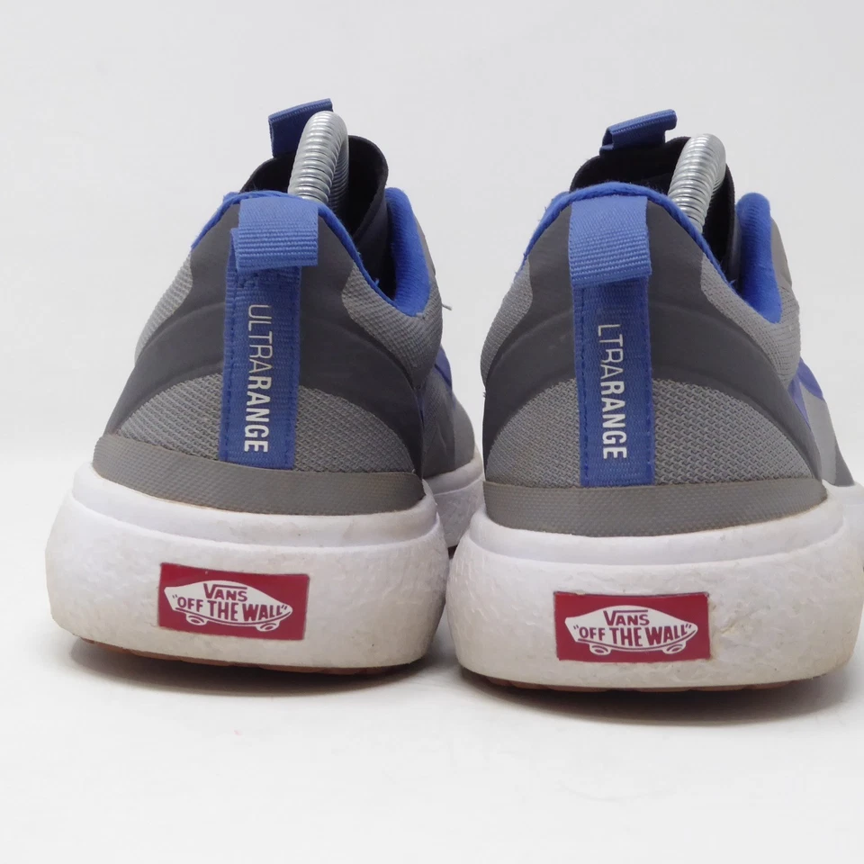 Vans Ultrarange Exo Mens Size 9 Grey Blue Skate Shoes Sneakers - Image 4 of 4