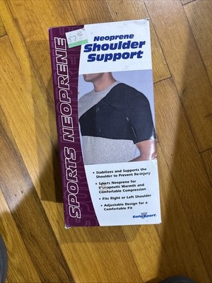 Neoprene Shoulder Support Hot Cold Therapy Wrap Compression Therapeutic Warmth