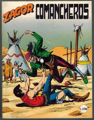 Zagor 413 Comancheros Zenith Gigante 1995 Bonelli