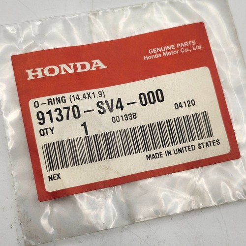 Honda Genuine Parts OEM NOS 91370SV4000 O Ring 1994-2011 Acura 1997-2012