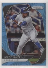 2020 Panini Prizm Mega Box Carolina Blue Prizm Jorge Soler #8 09om