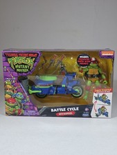 TMNT Mutant Mayhem Battle Cycle with Raphael Figure Playmates Toys New Sealed