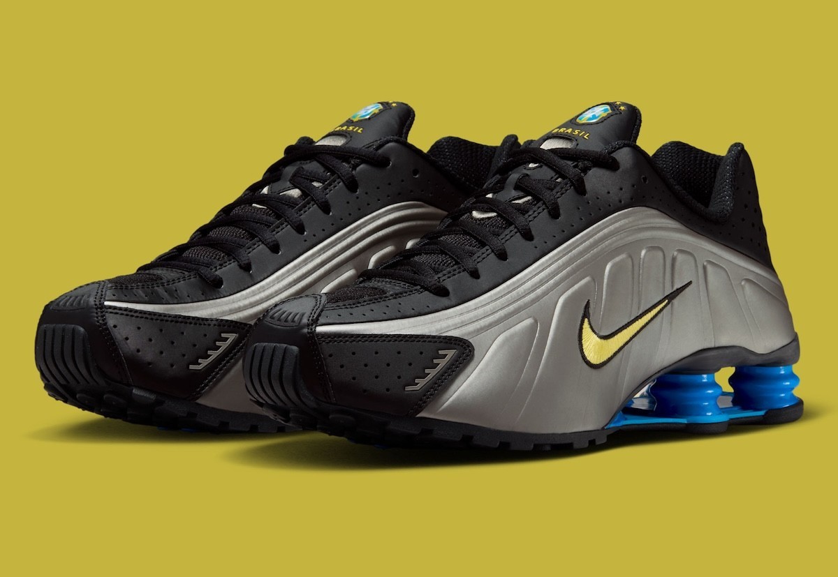 NEW Nike Shox R4 'Brazil Team' | Men Sizes 7.5 - 14 | IO8134-001