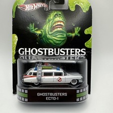 HOT WHEELS GHOSTBUSTERS ECTO-1 CADILLAC AMBULANCE 1/64  NEW IN PKG