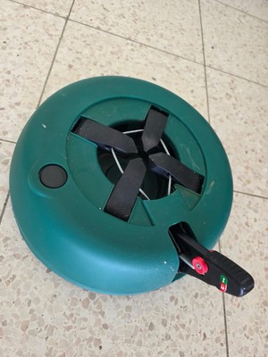 Krinner Christbaumständer Vario Standard rund 28cm Weihnachtsbaum Ständer grün