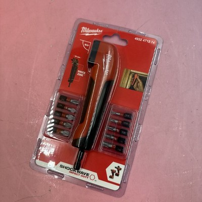 Milwaukee Shockwave Impact Duty Winkelschraubvorsatz + Bit Set ( 4932471274 )
