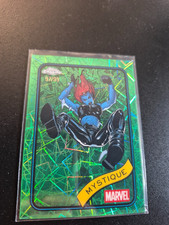 2025 TOPPS CHROME MARVEL MYSTIQUE /99 HULK GREEN LAZER REFRACTOR #7