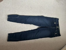 Holland Cooper Women's Stretch Blue Jodhpur Jeans Size 14R