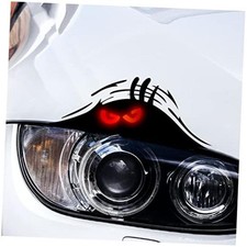 stickers Funny Peeking Monster Car Decal, Reflective Waterproof Vinyl Monster