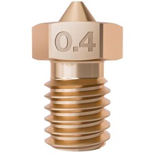 E3D V6 3D Printer Nozzle for Prusa, Anycubic Kobra, FLSun, & Raise3D - 0.4mm ...